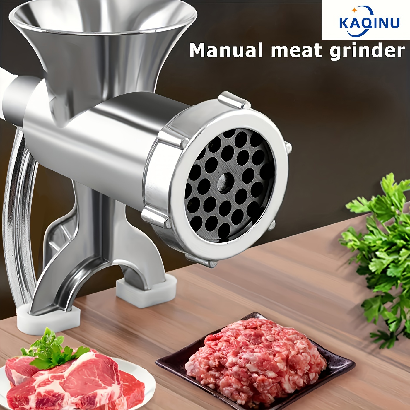 

Your Kitchen With This Practical Meat Grinder & Vegetable Chopper!