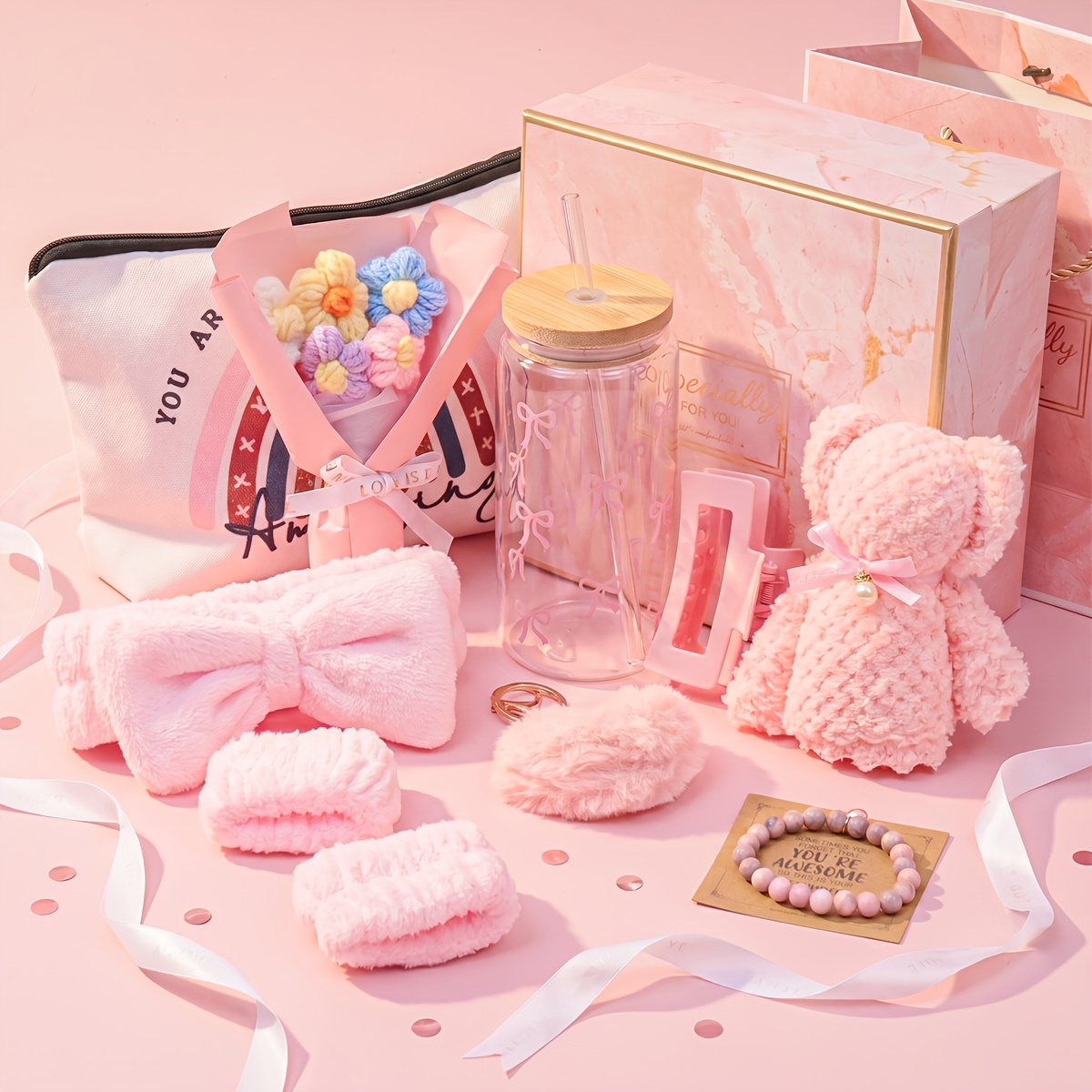 Image of Gift For Her/him 12pcs Gift Set With Box, Suitable For Gifts To Students, Girlfriends, Daughters, Etc., Graduation Season Gifts, Birthday Gifts, Celebration Gifts, Etc. Suitable For Who Deserve