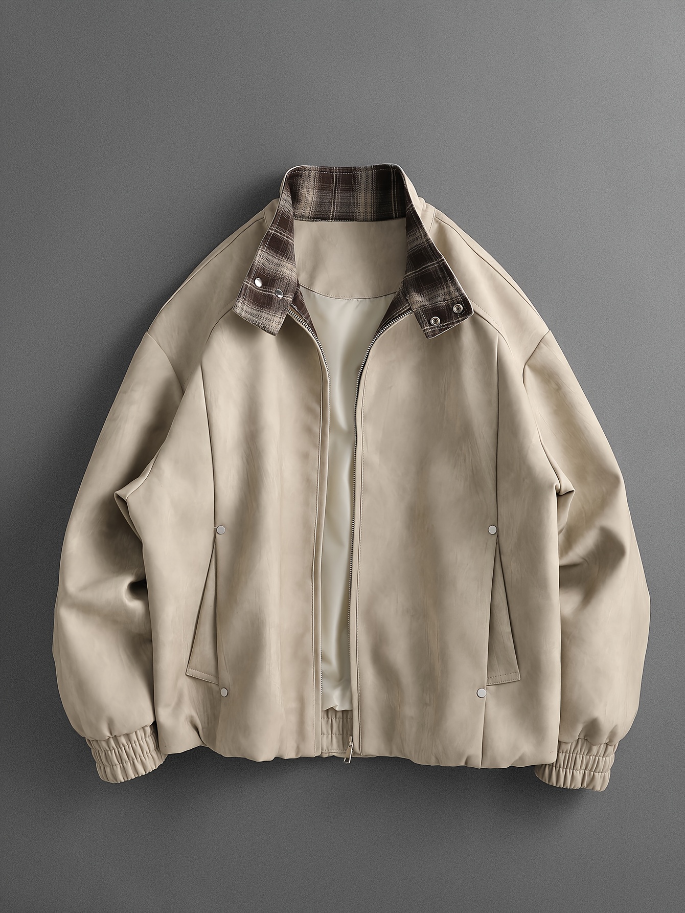 ジャケット・アウター VINTAGE WASHED LEATHER ZIP Topshop faux leather bubble vintage wash seam detail zip up