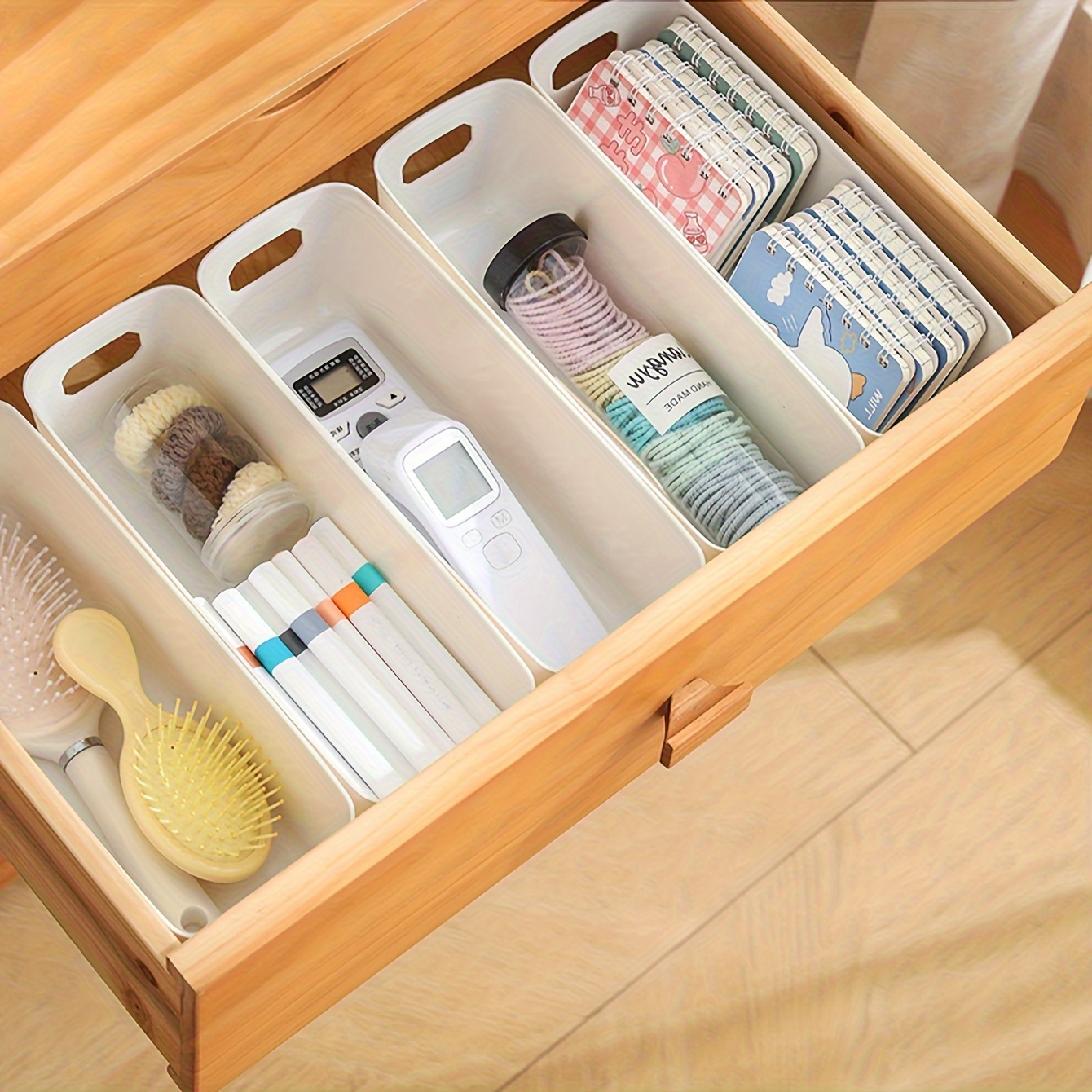 10 cajas almacenamiento plástico organizador multifuncional Temu