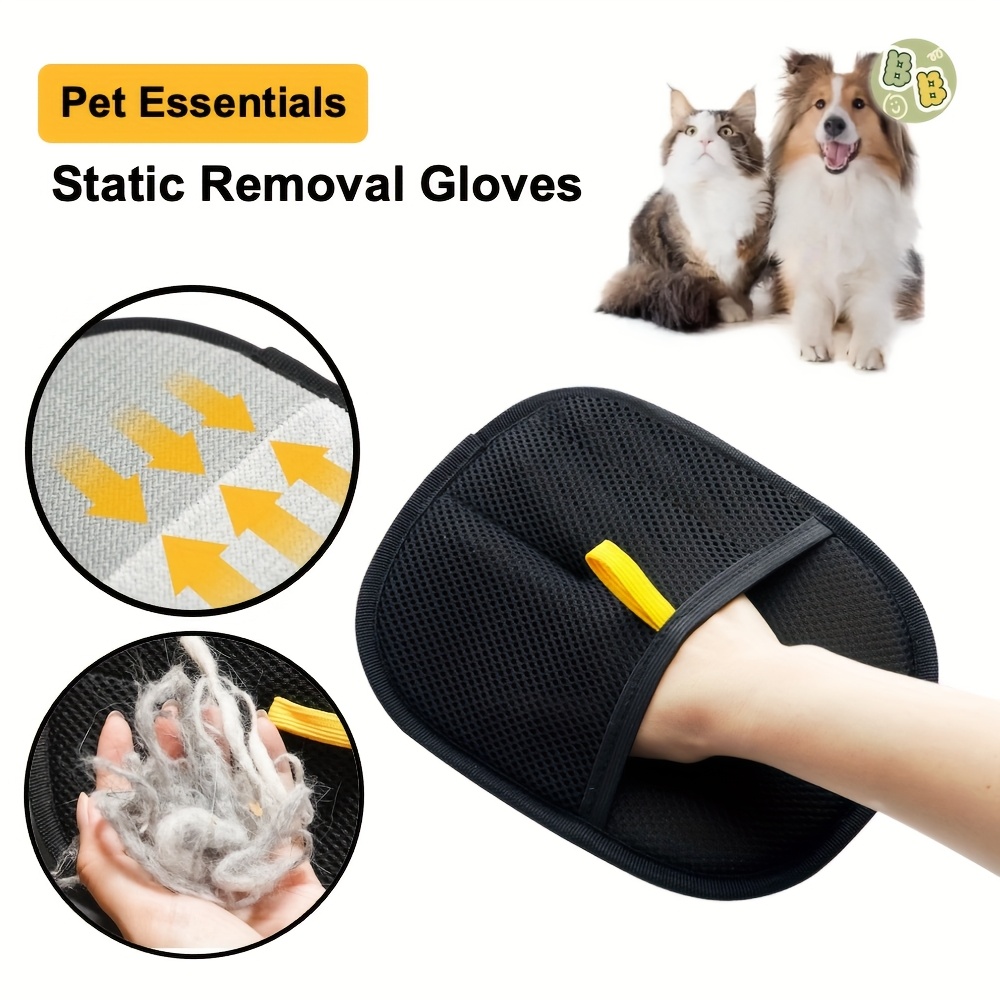 

Pet Static Removal Gloves, Nylon Cat Hair Remover Comb, Dog Hair Remover Comb, Home Cleaning Hair Brush