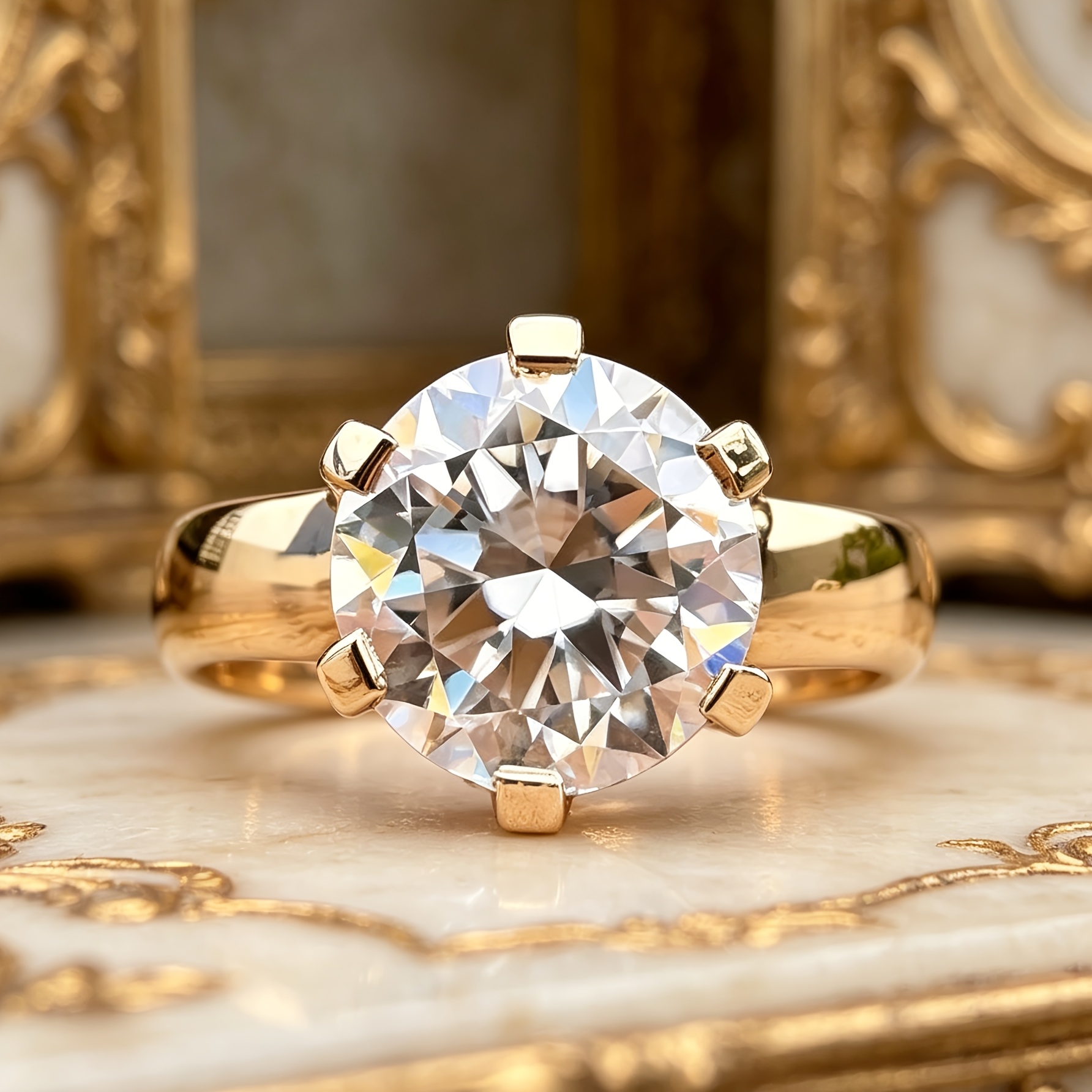 Luxury Elegant Ring for Weddings, Festivals, and Parties