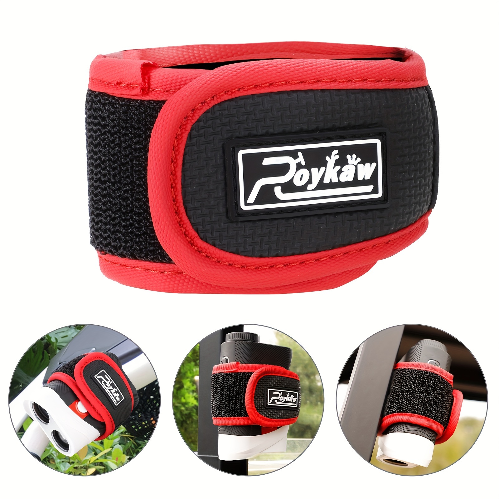 

Golf Magnetic Rangefinder Wrap Mount For Golf Cart Frame/rail, Universal Rangefinder Strap Belt, & To