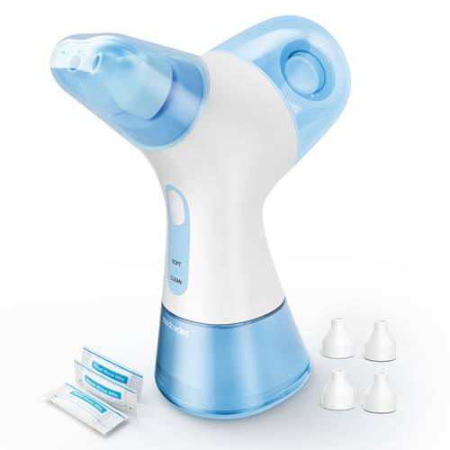 nasal irrigation system nasal irrigation and cleaning two mode nasal cleaner with self cleaning and automatic collection functions contains 30 packets rechargeable 2 nasal pillows
