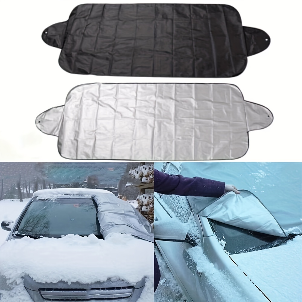 

1pc Car Anti-falling Leaves Sun Shade Dust Frost Freezing Front Protector Cover