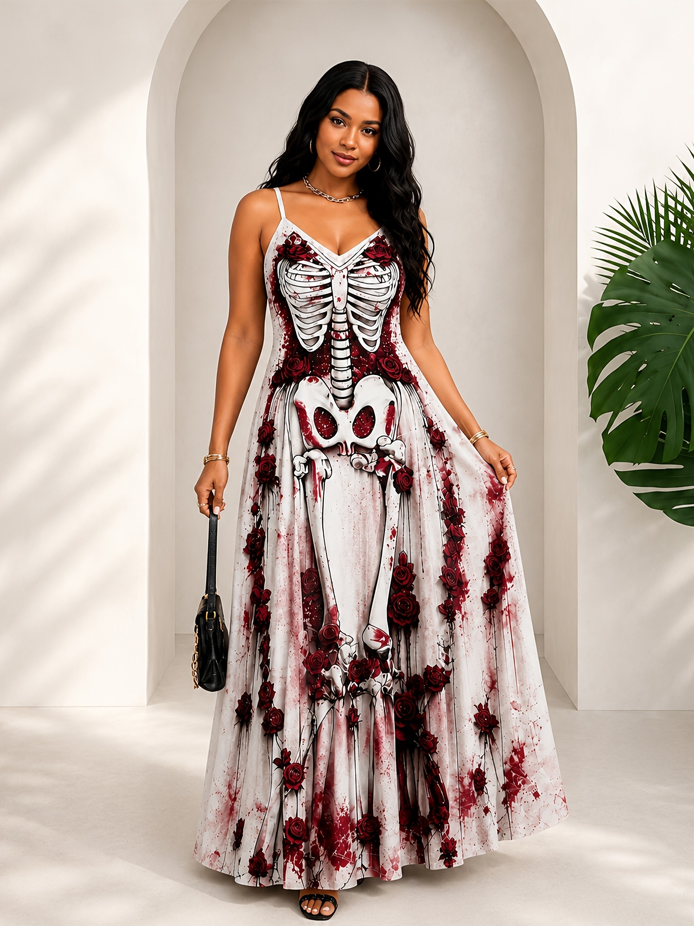 white graduation dress designer Dresses pattern-Plain main image 0