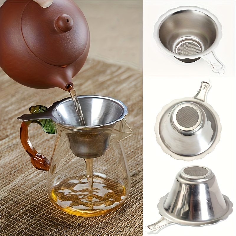 

Premium Stainless Steel Tea Infuser - Fine Mesh Strainer For Perfect Brew, Ideal For Loose Leaf Tea & Coffee, Essential Kitchen Gadget Tea Strainer Tea Strainers For Loose Tea
