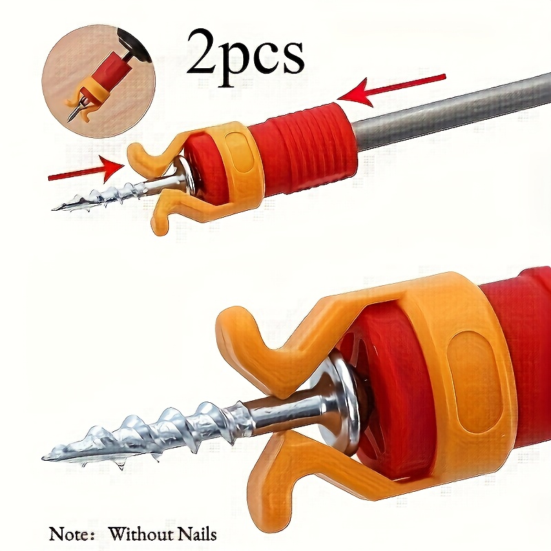 2pcs/5pcs, Screw Holders, Woodworking Tools For Safety Screws And Drill Bit Clamps, Manual Operation, No Electricity Required