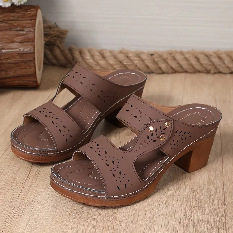 womens summer adjustable ankle strap wedge sandals comfortable non slip thick sole casual shoes with breathable details open toe design vacation slides strappy sandals with metal embellishments hand stitched fashionably minimalist elegant lightweight slip ons high quality platform wedges Product details 7