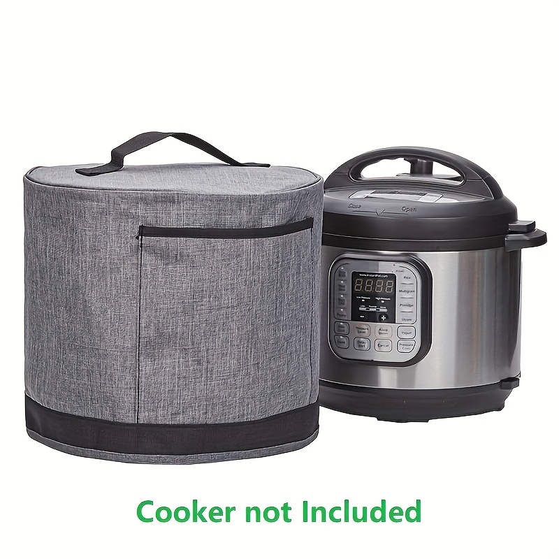 

Easy-clean Insulated Dust Cover For Instant Pot 6qt/8qt - , Sturdy With Utensil Storage Pocket