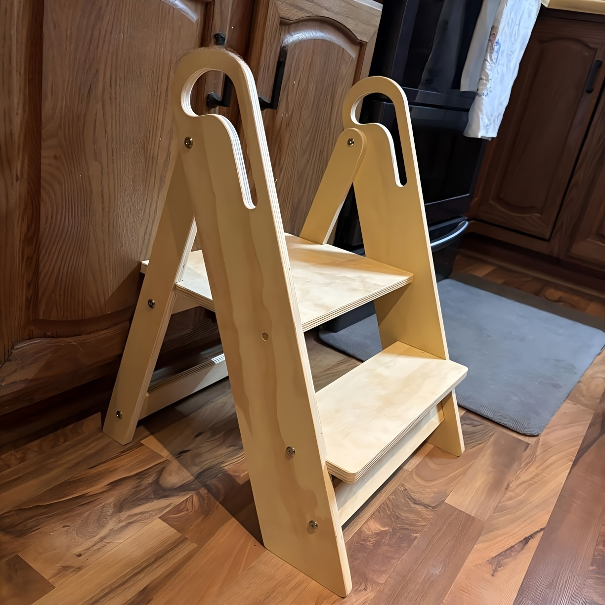 childrens step stool foldable anti slip double tier step stool with   suitable for multiple settings including bathroom sinks kitchens and bedroom countertops