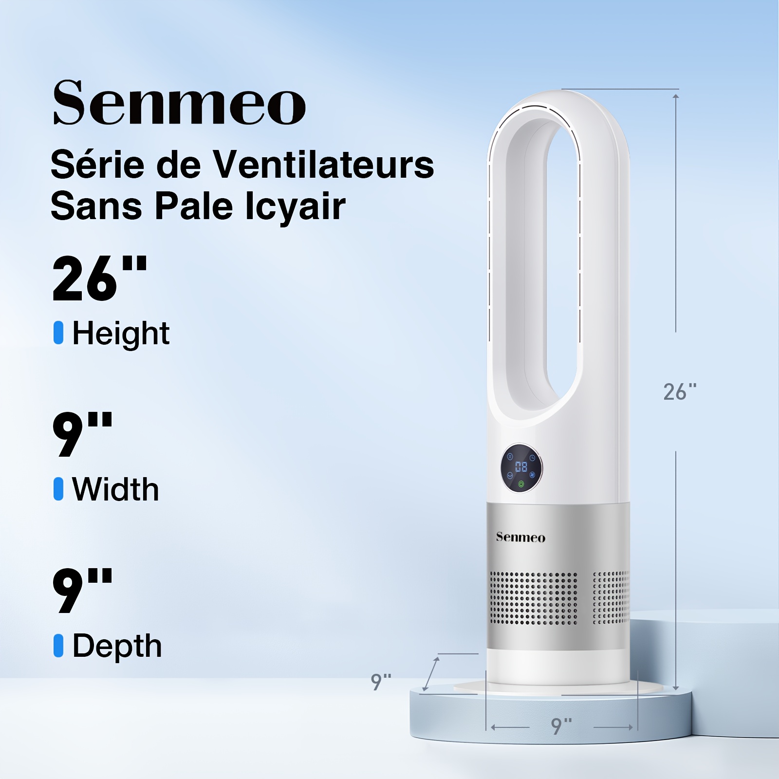 Bladeless Fan Heater Dyson 09 Hot Cool Fan Heater Alternative To