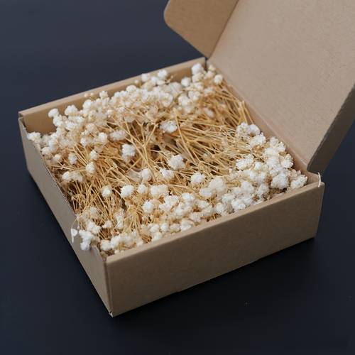 105pcs artificial white dried breath s breath elegant for wedding engagement party home office decor card making vase and frame decoration art