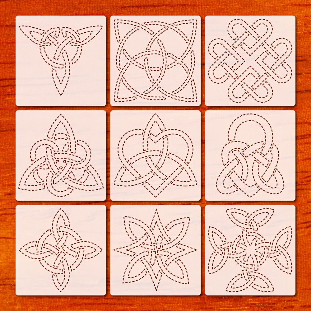 Acryl Herz-Schablonen Set – 4 Größen (3,5 Bis 10,2 Cm), 0,3 Cm Dick, Transparent, Für Quilten, Basteln, Holzarbeiten