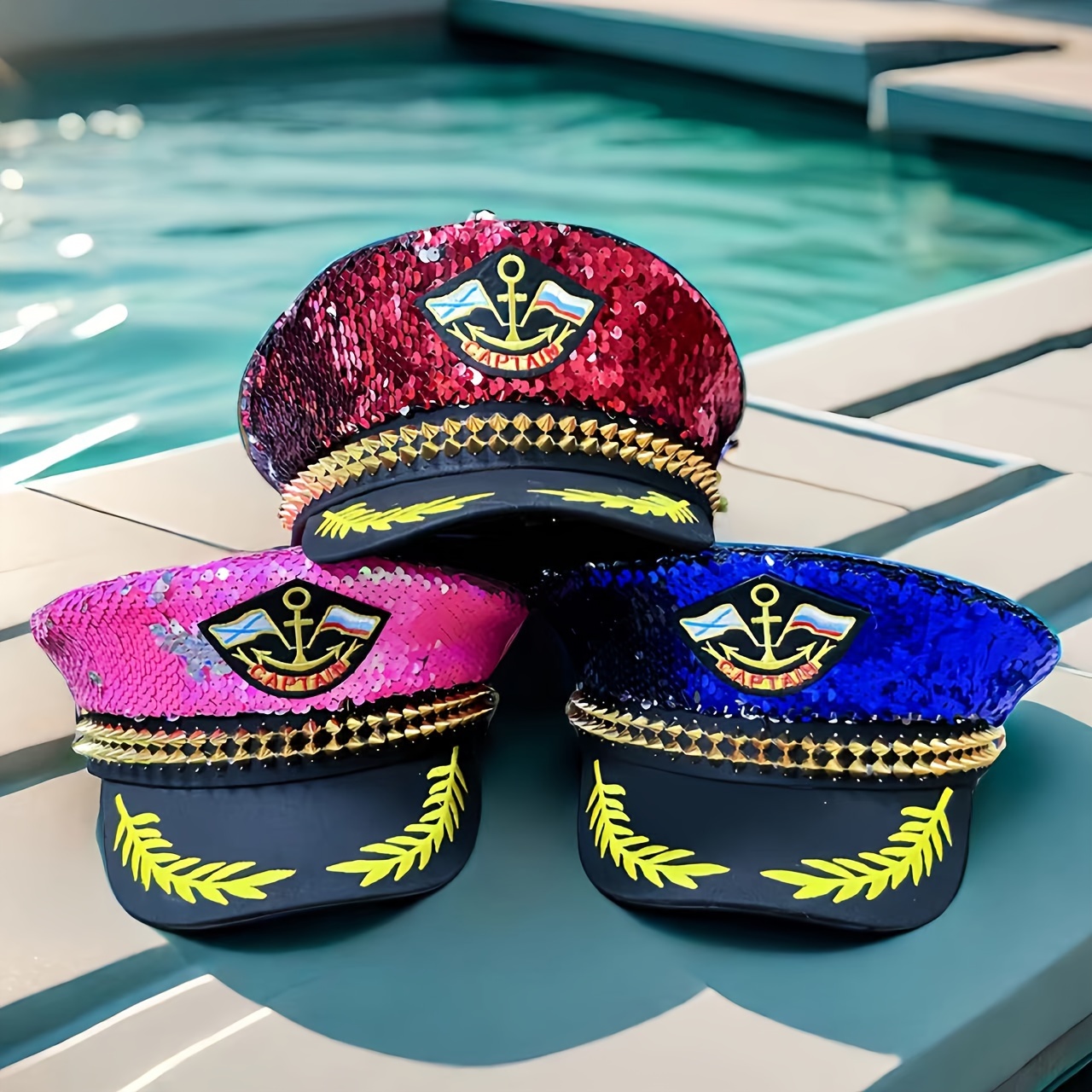 sailor hats sold on Temu Australia