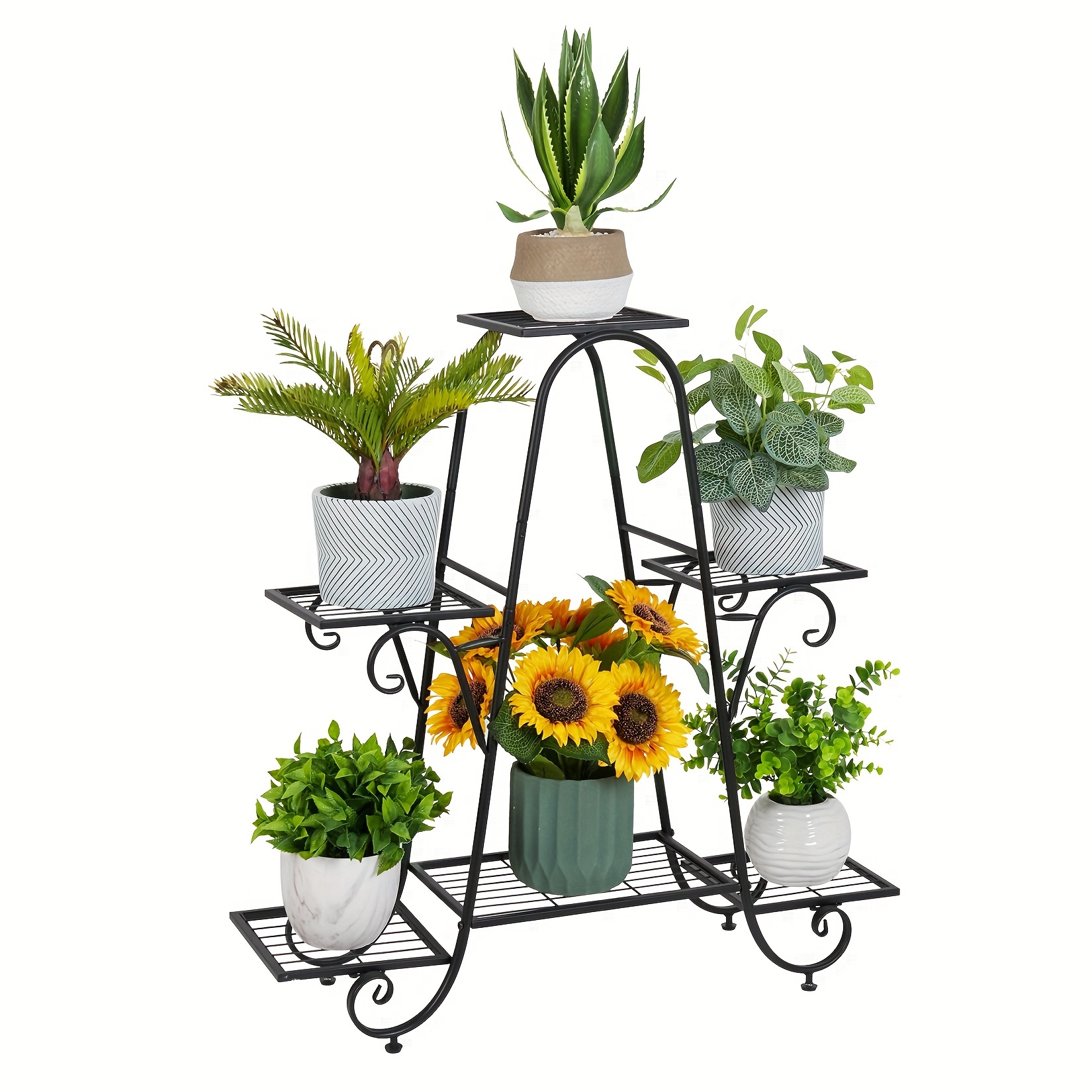 

Plant Stand : 6 Metal Plant Stand For Displaying Plants Decor