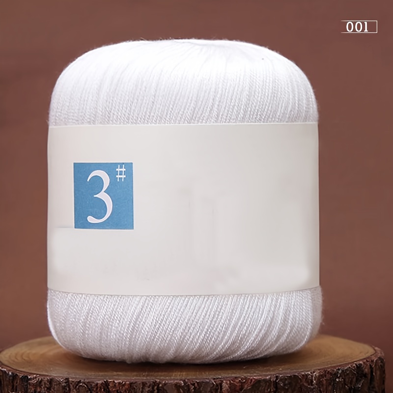 1pc 3 number sky lace yarn ball crochet shawl handmade diy weaving material package 40g 1 41oz