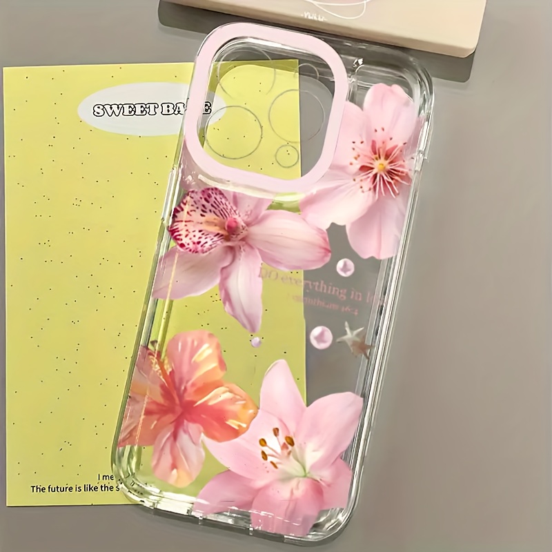 TEMU Pattern Transparent Phone Case For Iphone 17pro Max/iphone16pro/15promax14/13/12/11/x, Suitable As A Christmas, Easter, Birthday Gift, Or For