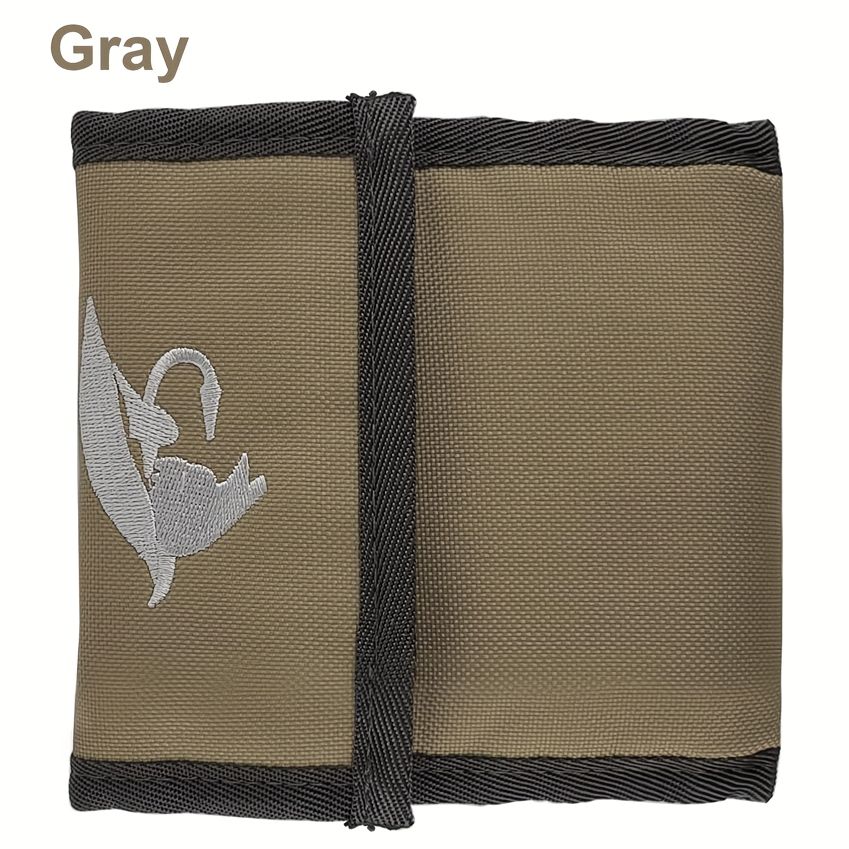 Image of Leader Wallet With 10 Pockets Fishing Tackle Binder Tippet With Closure Tippet Line Case Storage Fly Fishing