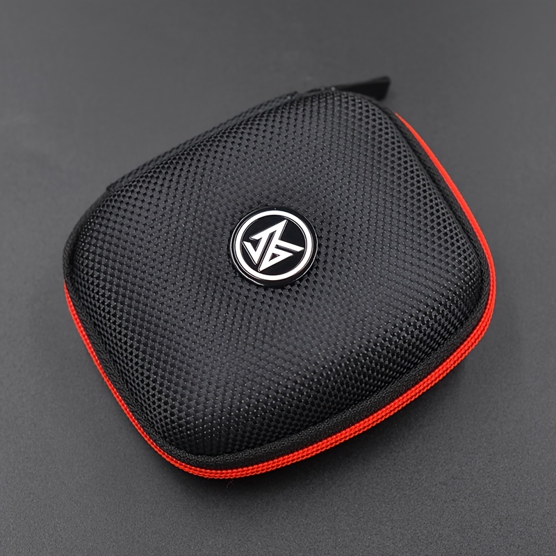 Headphone Storage Case, Wireless Headset Organizer, Square Portable Anti-pressure Eva Zipper Bag
