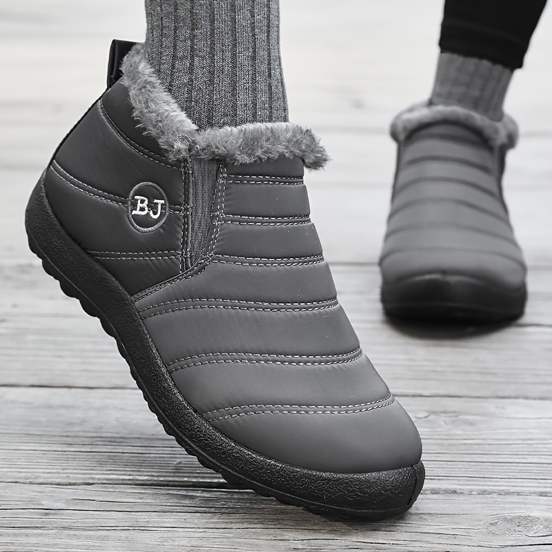 Couple Style Casual Snow Boots, Non-Slip Short Boots