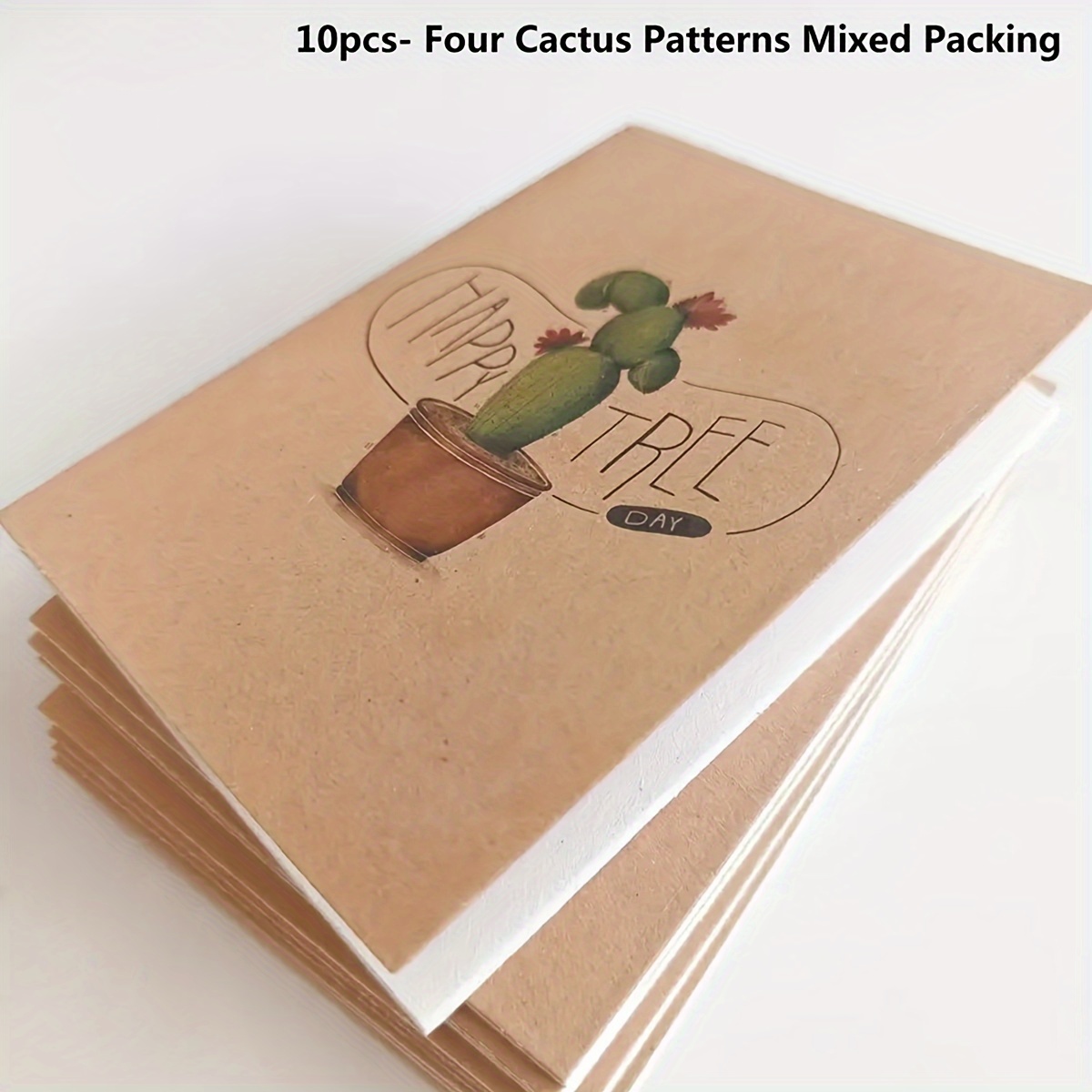 10pcs Adorable Portable Cute Pocket Notebook Set - 32-page Mini Journals With Unlined Sheets For Students, Travelers & School Supplies - Ideal For Note-taking, Doodling & Creative Ideas