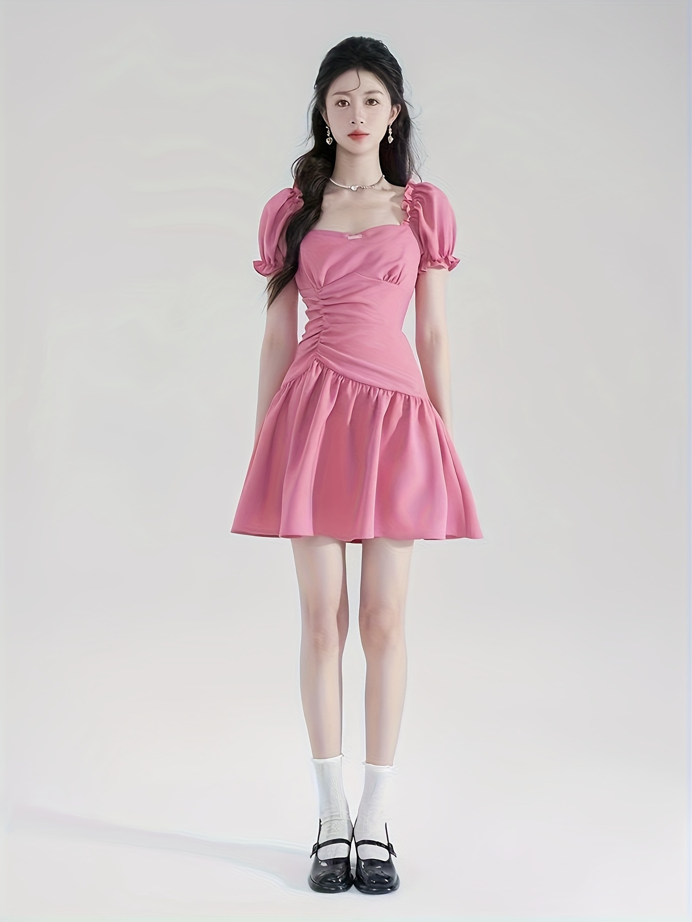 princess polly baby blue dress ALICE + OLIVIA Holly Asymmetric Ruffled Maxi Dress main image 0