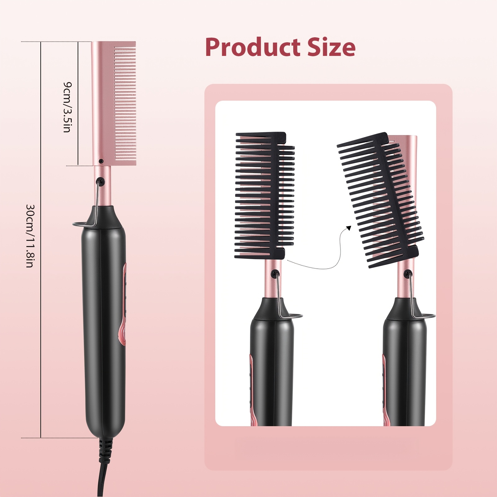 Hair Comb Set with Accessories for Home and Travel