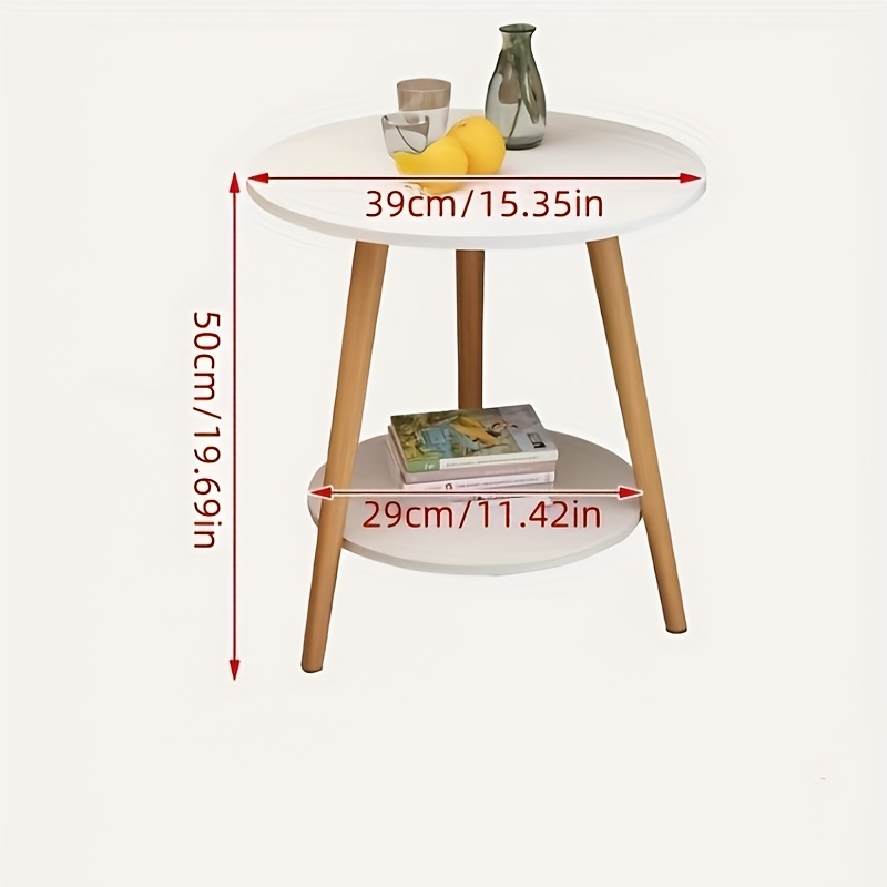 portable round coffee   saving stable side table - Temu