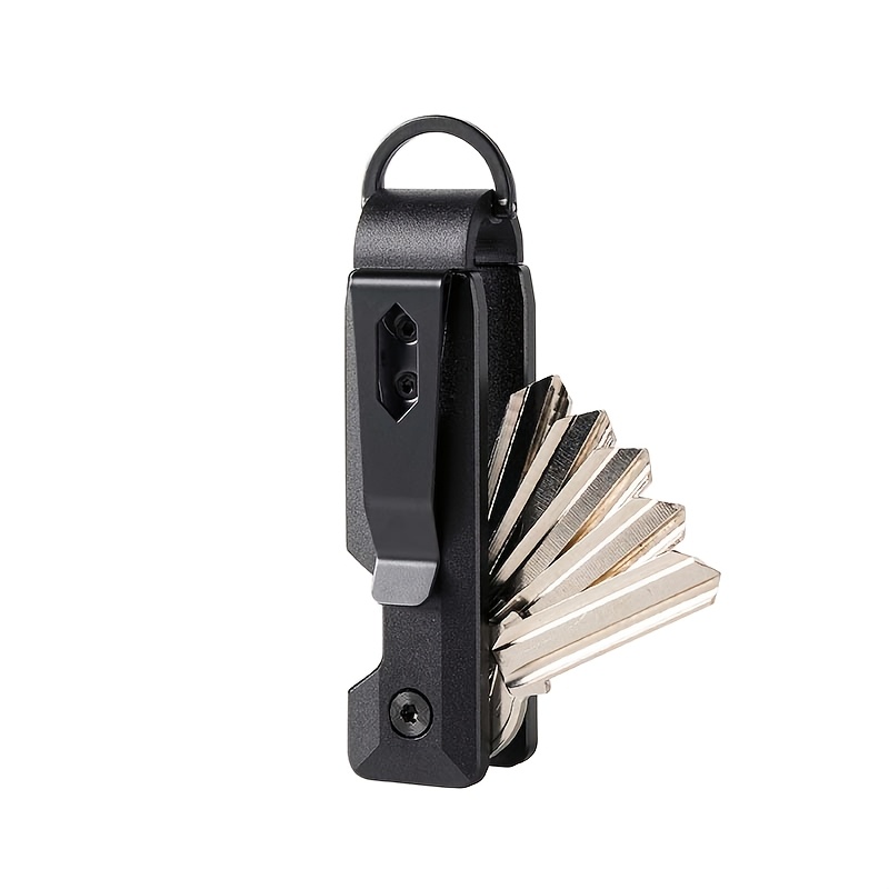 TEMU Multifunctional Key Storage Clip, Wear Resistant Pocket Key Organizer For Men Women