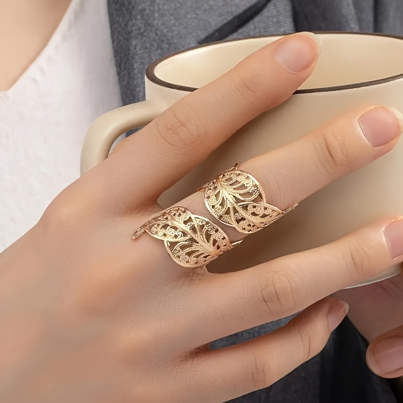 Women's Exquisite Leaf Ring
