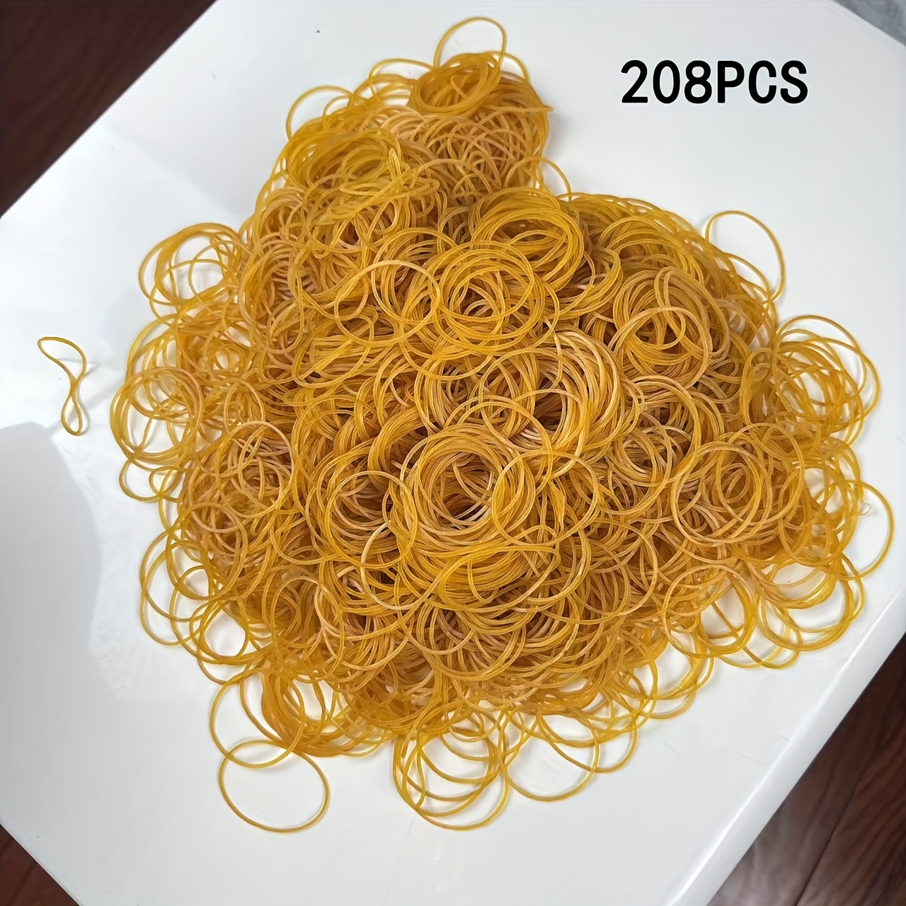 TEMU Filo Elastico ad Elasticit� 208/508/808/1008/1508, Gomma Naturale Resistente, per Ufficio, Scuola e Casa, Anello in Gomma da 36 mm di Diametro,