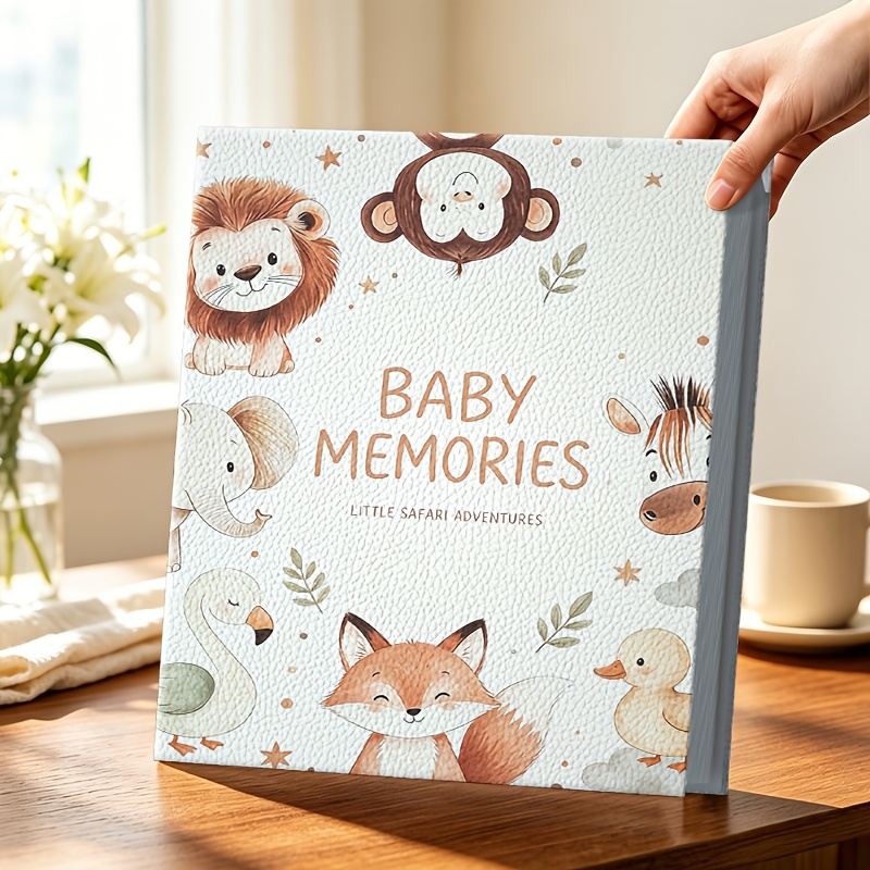TEMU 1 album photo et , grande , album de 200 feuilles de 6 pouces, préservez moments de votre enfant de la à l'âge adulte, commémoration de la