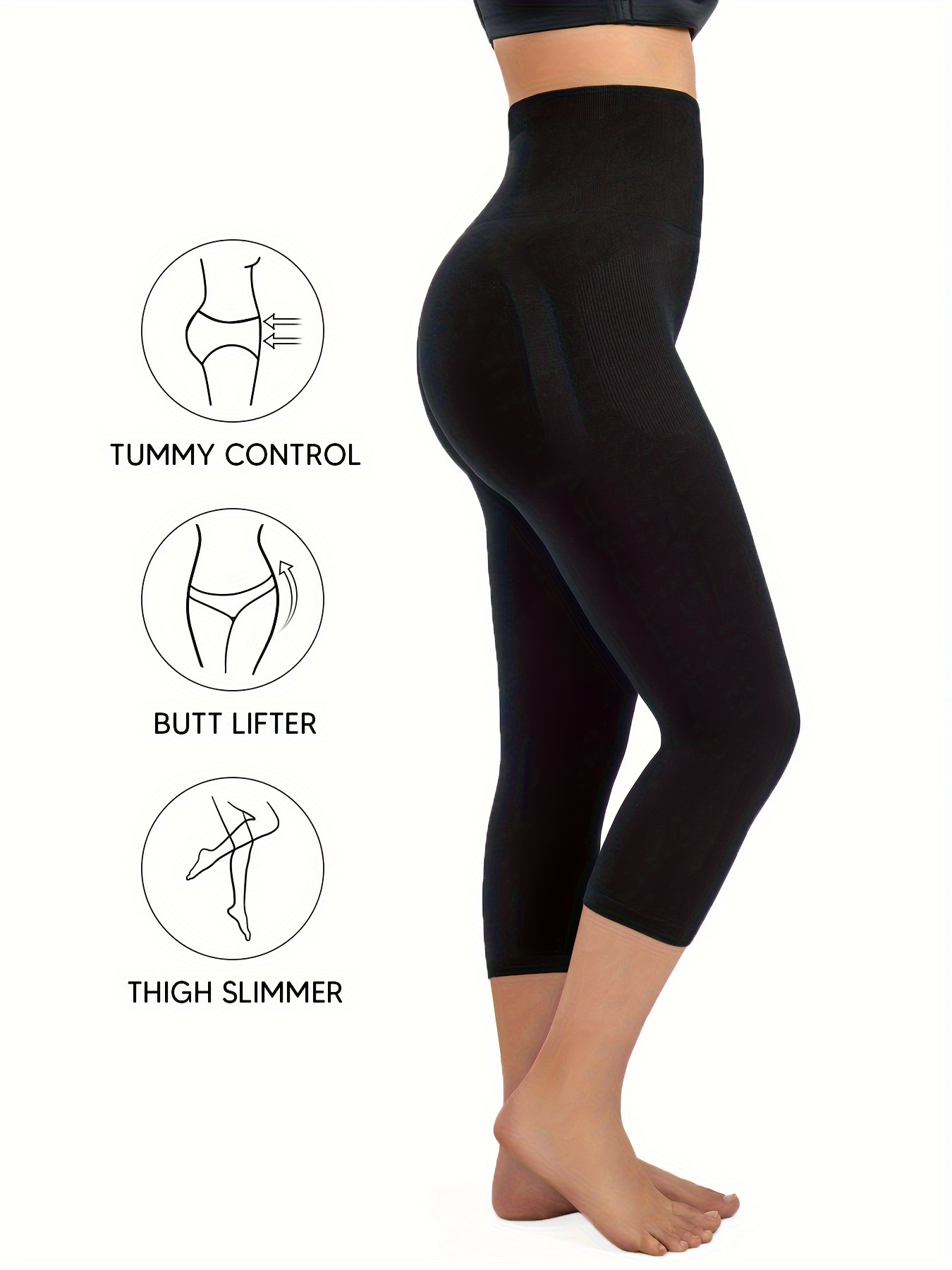  De cintura alta cómodo control Panty Body Shaper Fajas Mujer  para Bajar de Peso, Beige : Ropa, Zapatos y Joyería