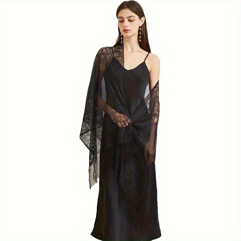 chinese dress ladies PULI Women's Soft Open Front Shawl Wrap Poncho Sweater Lightweight Layering  Top for Spring Fall Winter