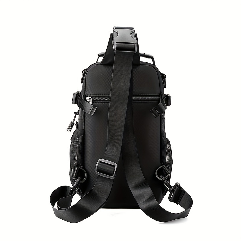 Sac Bandoulière Anti-Vol VIESEN Sac de poitrine tendance anti-vol multi-usage pour hommes et femmes, sac de voyage sportif à une épaule ou croisé, sac à dos léger et petit