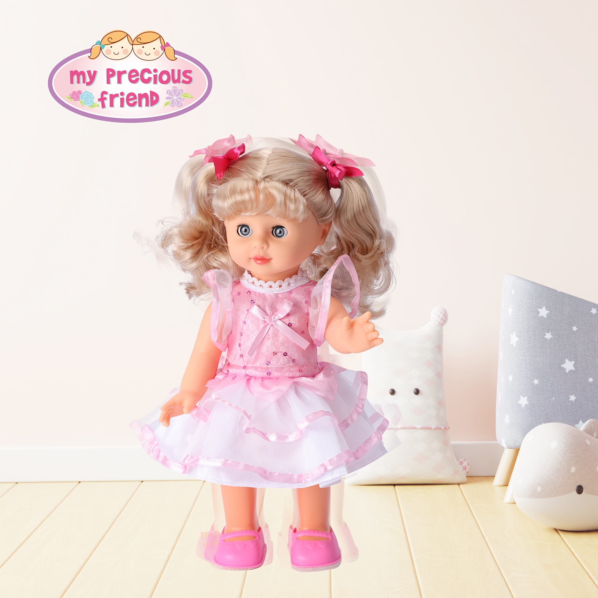 13 inch interactive walking singing doll girl in multi Temu