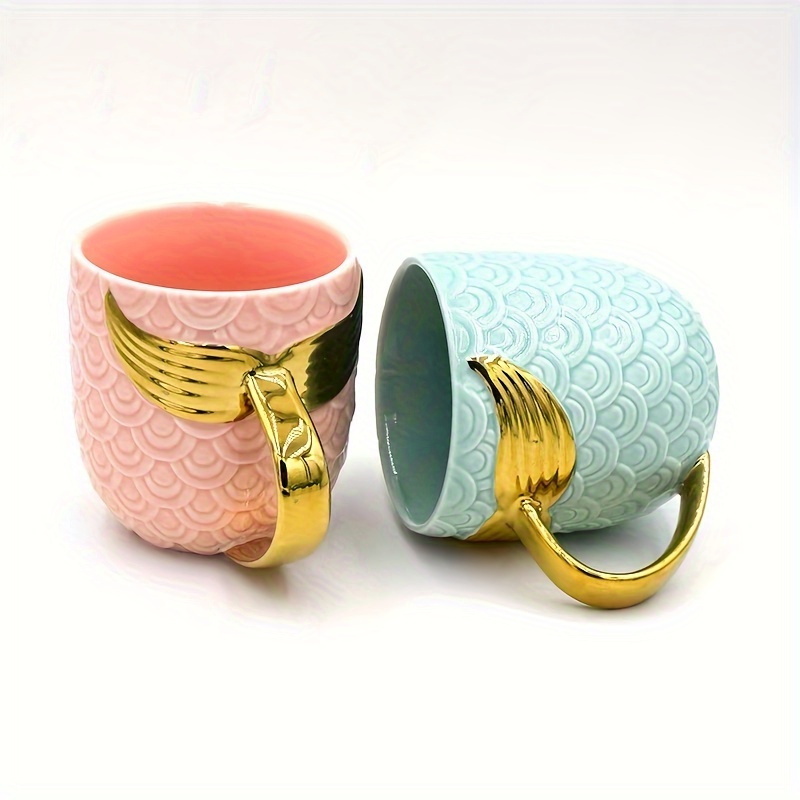 EMERGE Ceramic Mermaid Coffee Mugs – Emergestores