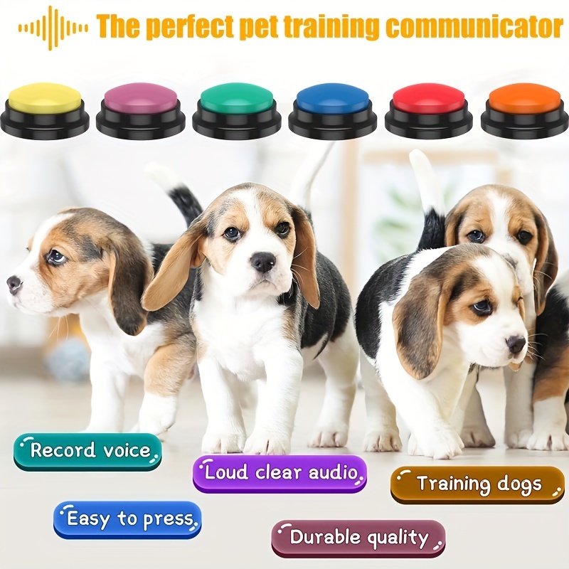 

8 Pcs Recordable Answer Button Colored Classroom