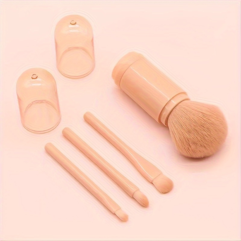 

Makeup Brush Set, Facial Brush, Mini Eyeshadow Brush, Extendable Handle Makeup Brush, Portable Travel Mini Loose Powder Brush, Ladies Makeup Brush Tools - Travel Makeup Brush Set