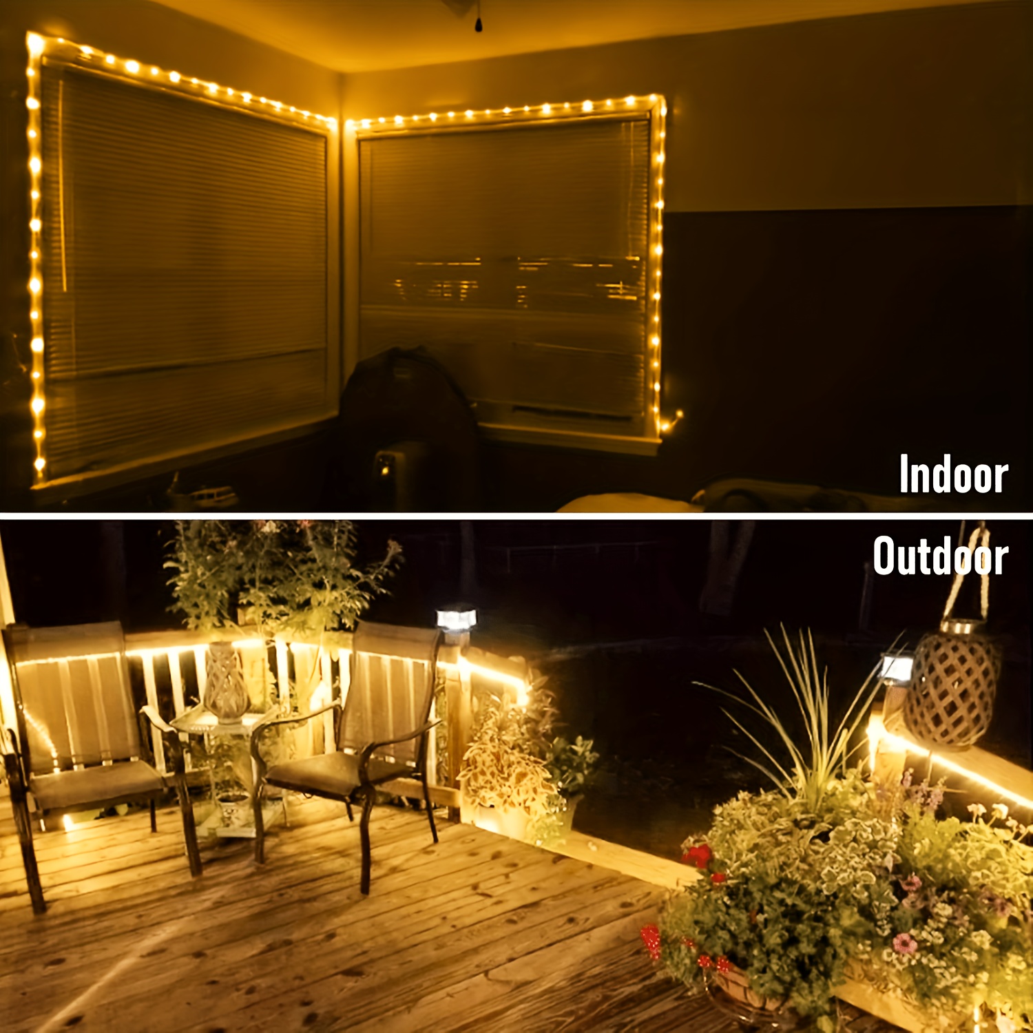 Smart USB Sleeve String Lights for Festive Decor