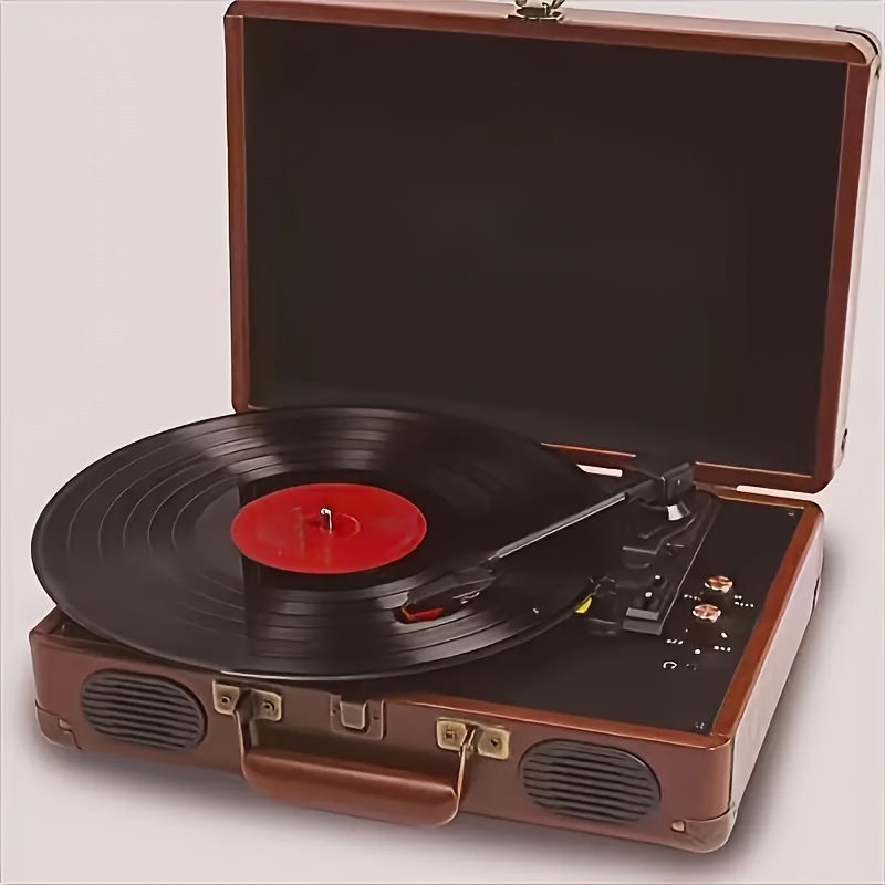 ☆ポータブル ビニール レコード プレーヤー C260 ブラック