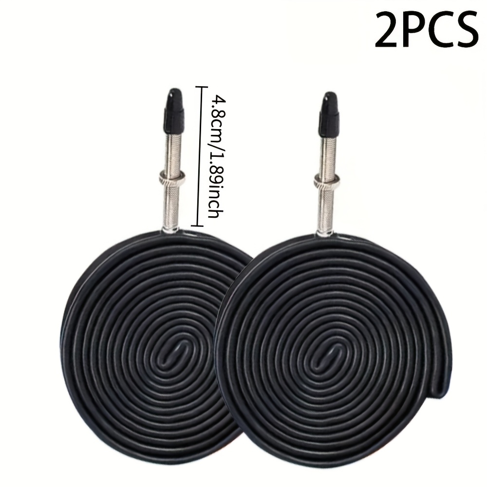 2/4pcs Road Bike Inner Tubes, 700 25c/28c/30c/32c Bicycle Inner Tubes With Valve Fv 48mm For Road Bike Tires