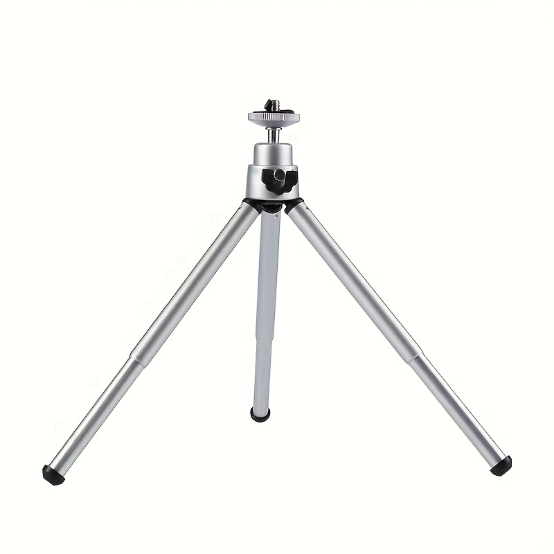 TEMU Portable Mini Projector Stand - 360° Rotatable Desktop Tripod, Suitable For Lcd Projectors, Made Of Durable Abs Material