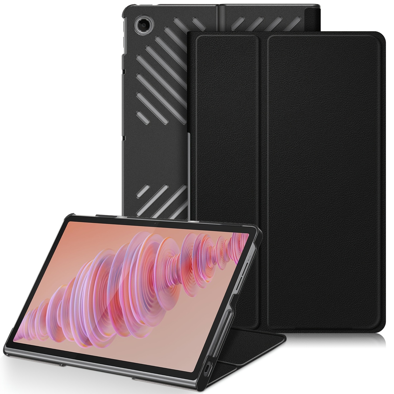 

Xubess Faux Leather Tablet Case For Lenovo Tab Plus 11.5" (tb351fu) 2024 - Slim, Lightweight, Ventilated Hard Shell Cover