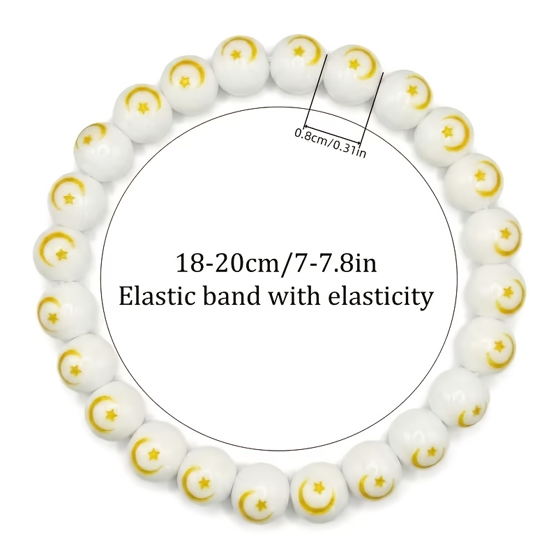 Unisex Star Blessing Zen Style Bead Bracelet, Tranquility Gift