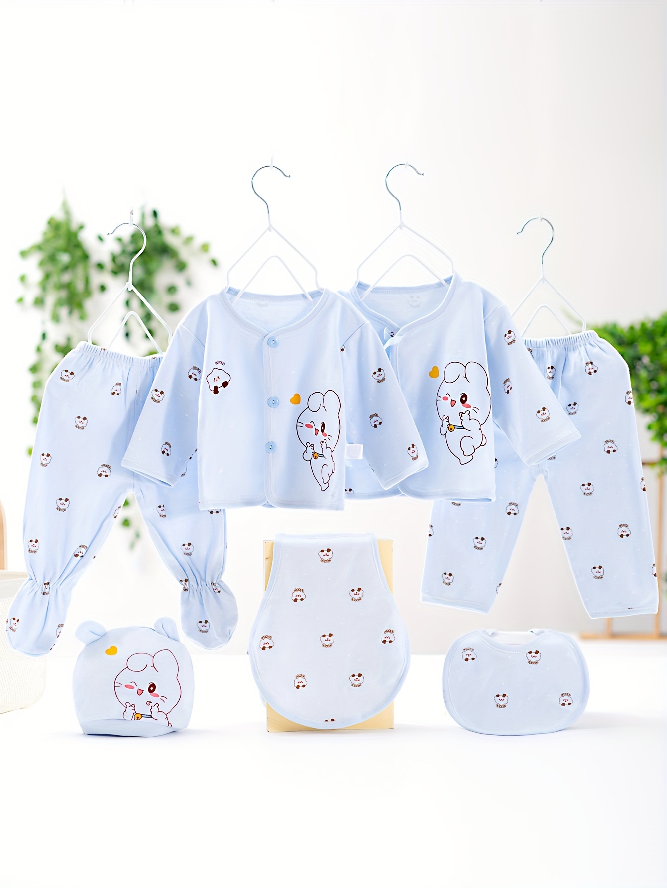 newborn clothing set baby clothes cotton infant Temu Saudi Arabia