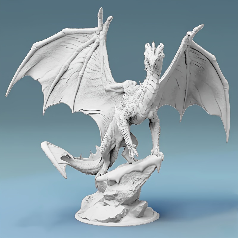 

3d Printed Miniature For D&d - Unpainted For & Rpg , Decor