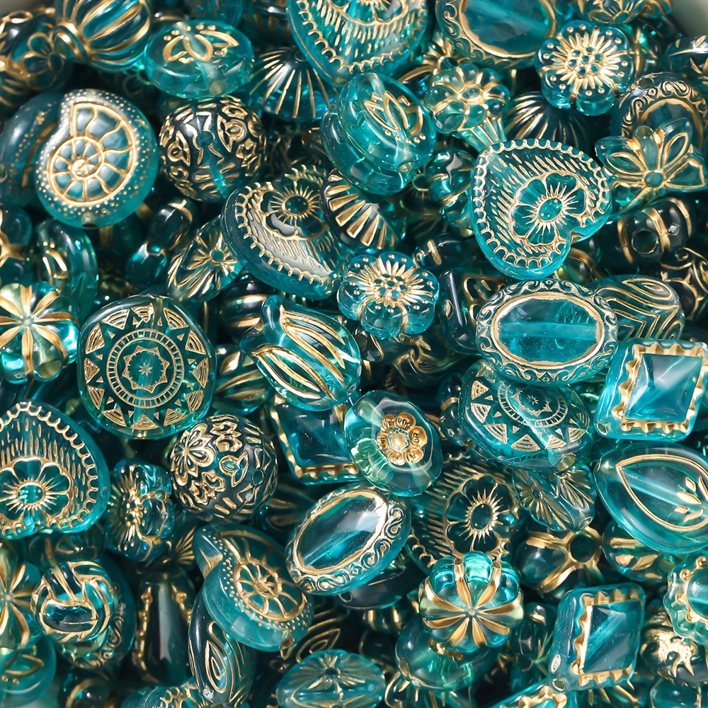 Image of 20g/bag Mixed Style Acrylic Beads Loose Spacer Beads Bracelet Necklace For Jewelry Making Supplies