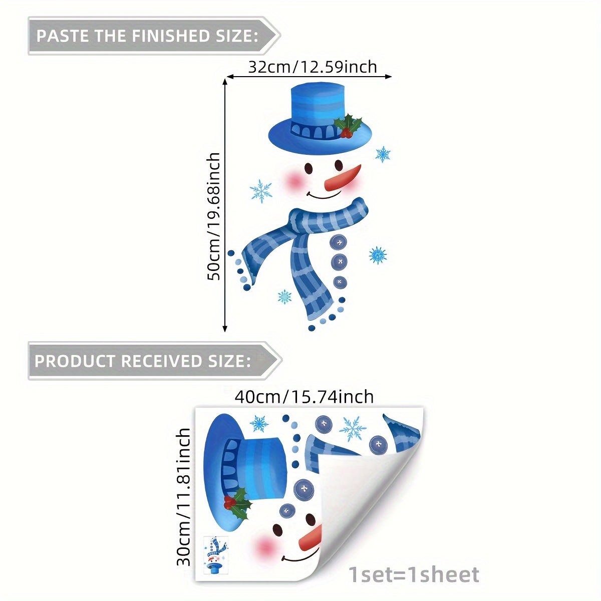 TEMU A Christmas Snowman Creative Toilet Sticker, Self-adhesive Bathroom Toilet Decoration And Decal, M16012